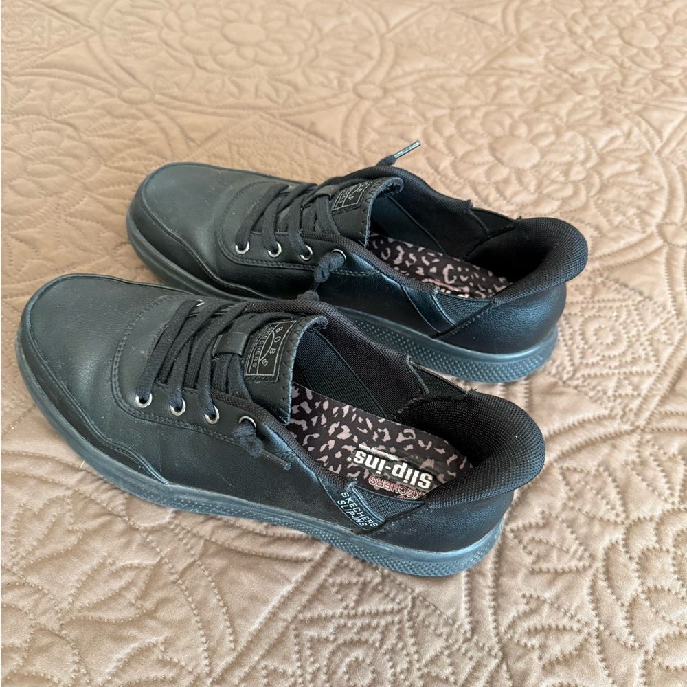 BOBS from Skechers Black Athletic Shoes